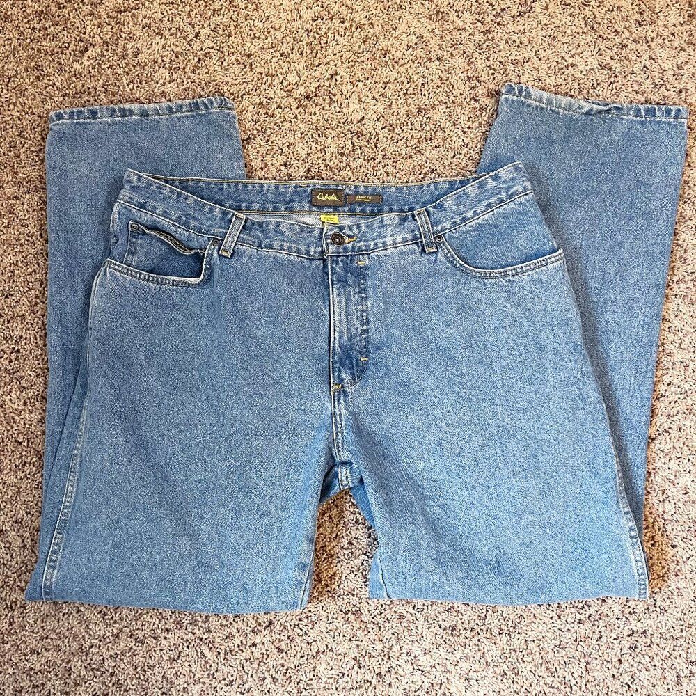 Cabela’s Classic-Fit Denim Jeans Men’s Size 40/34
